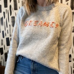 Madewell “DREAMER” sweater
